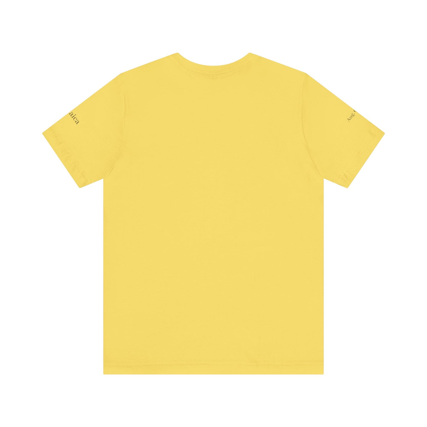 Unisex Jersey "Jamaica Independence Day Celebration - Adult T-Shirt"