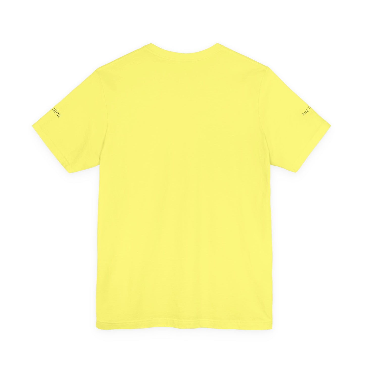 Unisex Jersey "Jamaica Independence Day Celebration - Adult T-Shirt"