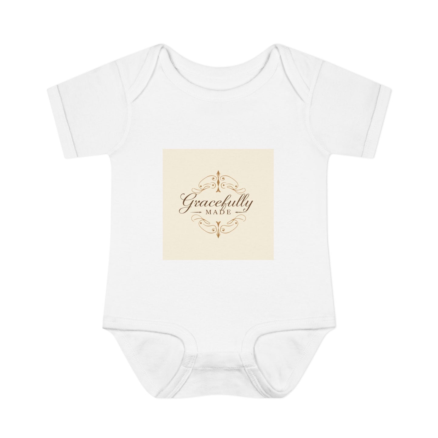 Baby Bodysuit, Gracefully Made Infant Romper, Newborn Outfit, Baby Shower Gift, Organic Cotton Jumpsuit, Gender Neutral Baby Clothes