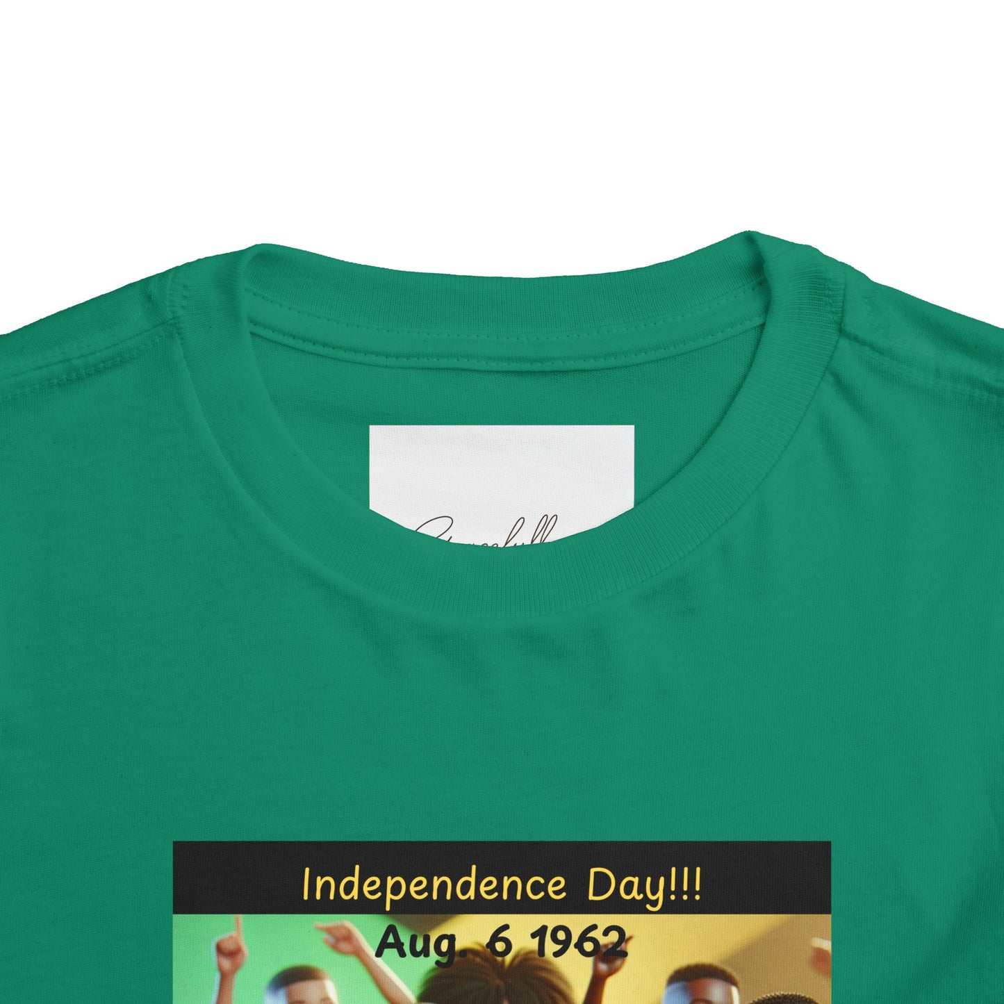 Kids Jamaican Independence Day Tee, Toddler T-Shirt, Youth Caribbean Flag Shirt,
