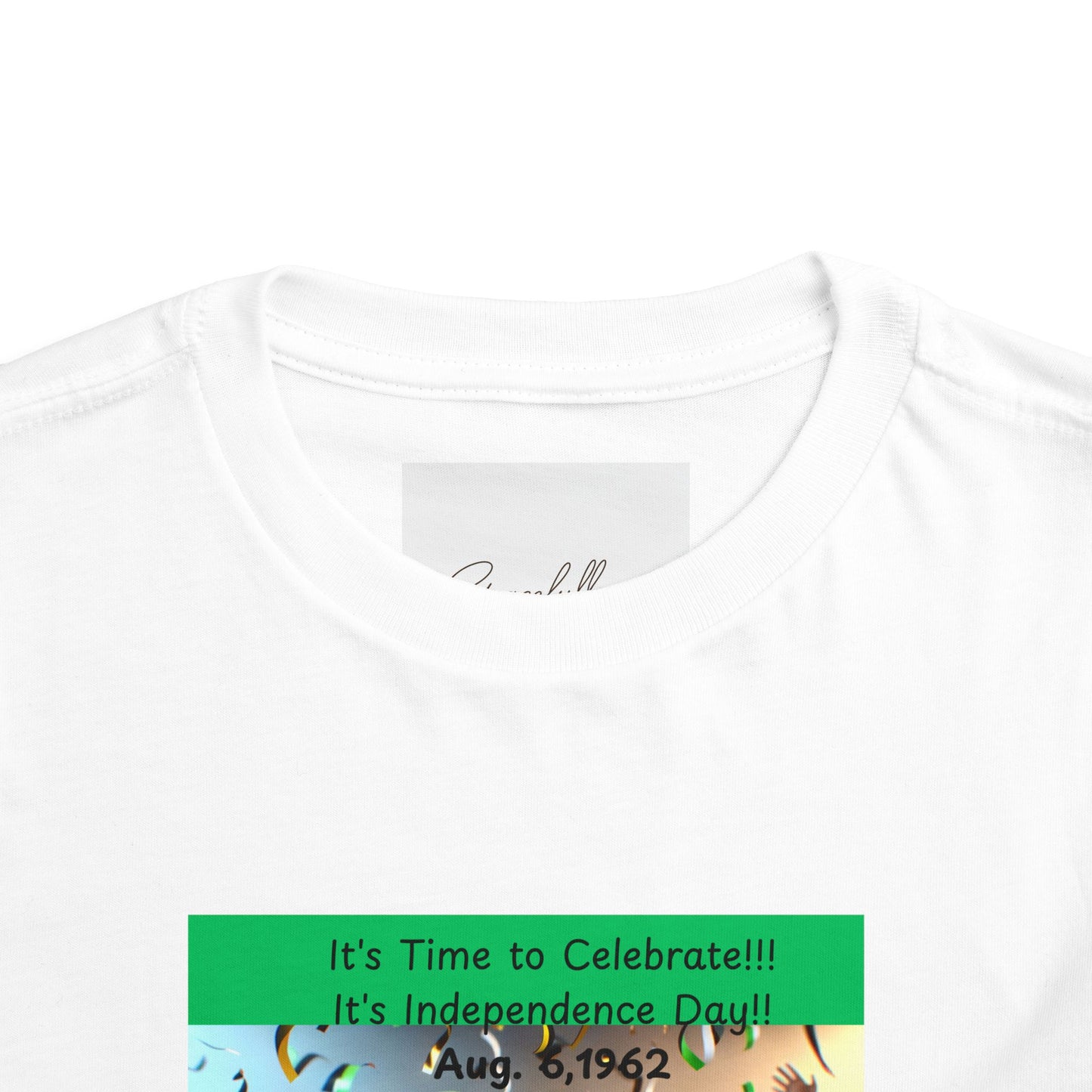 Toddler Short Sleeve "Jamaica Independence Day Vibes - Kids T-Shirt"