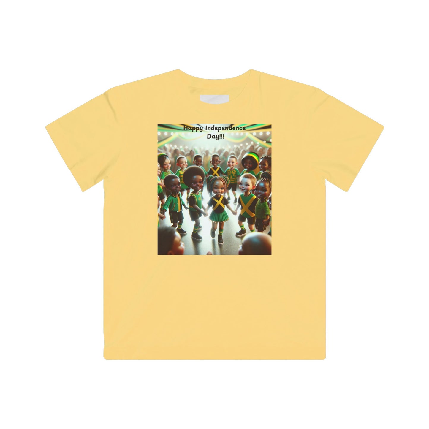 Kids Fine Jersey "Jamaica Independence Day Vibes - Kids T-Shirt"