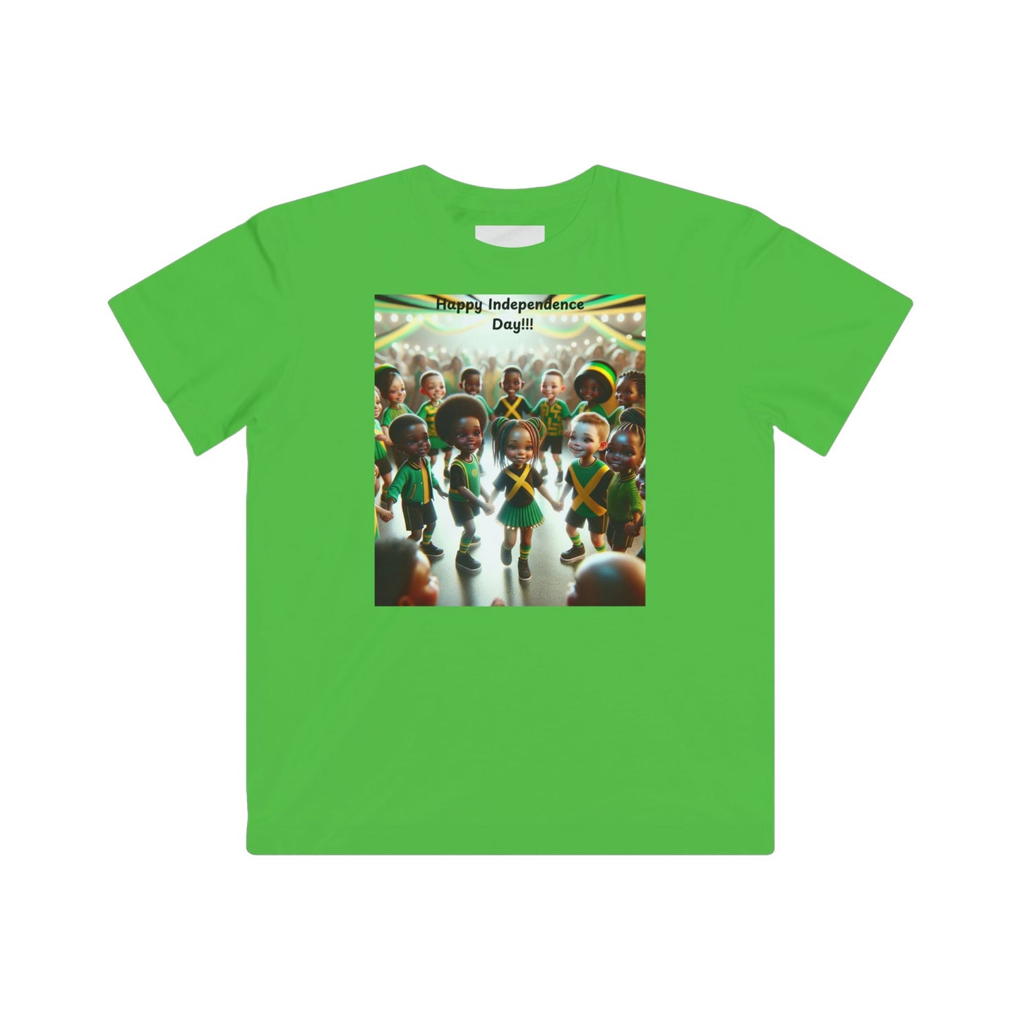 Kids Fine Jersey "Jamaica Independence Day Vibes - Kids T-Shirt"