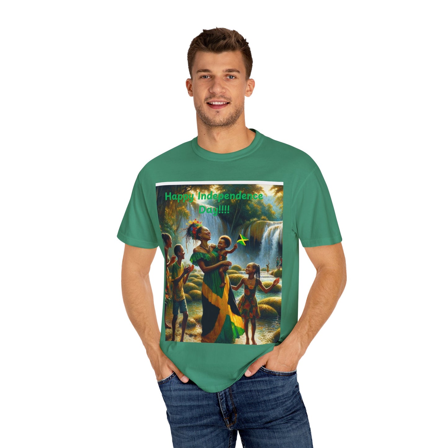 "Jamaica Independence Day Celebration - Adult T-Shirt"