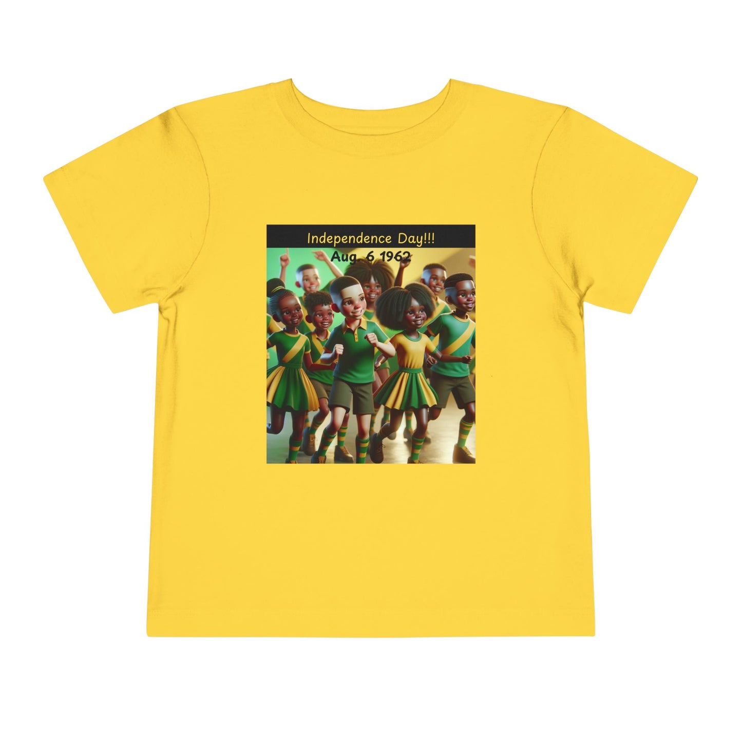 Kids Jamaican Independence Day Tee, Toddler T-Shirt, Youth Caribbean Flag Shirt,