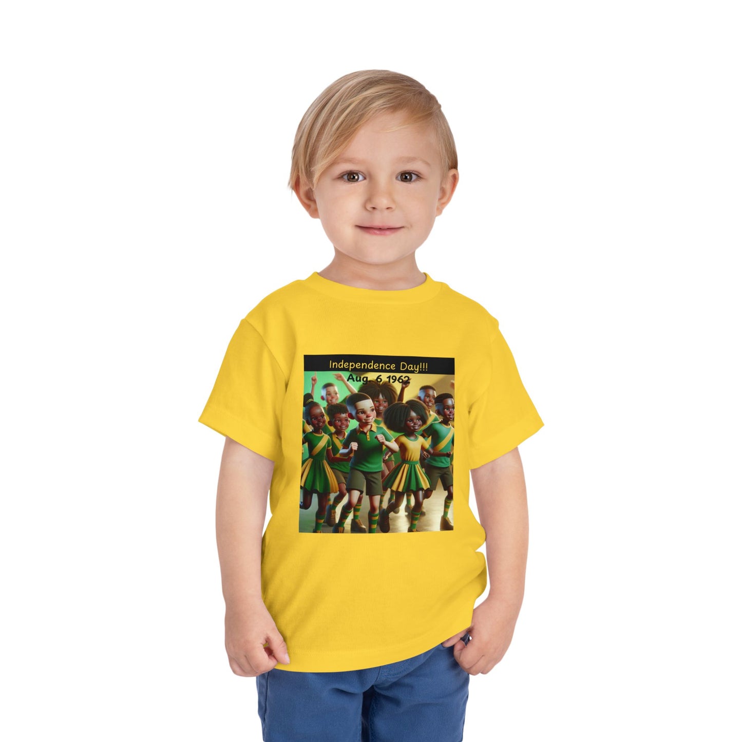 Kids Jamaican Independence Day Tee, Toddler T-Shirt, Youth Caribbean Flag Shirt,