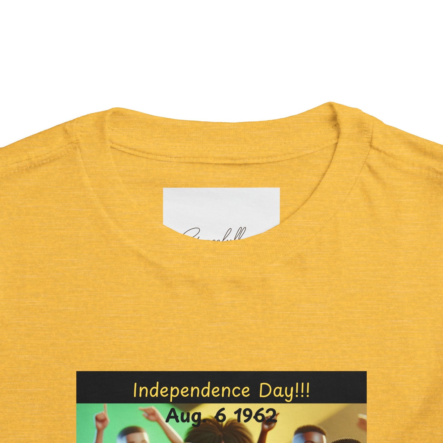 Kids Jamaican Independence Day Tee, Toddler T-Shirt, Youth Caribbean Flag Shirt,