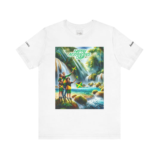 Unisex Jersey Short Sleeve Tee"Jamaica Independence Day Vibes"