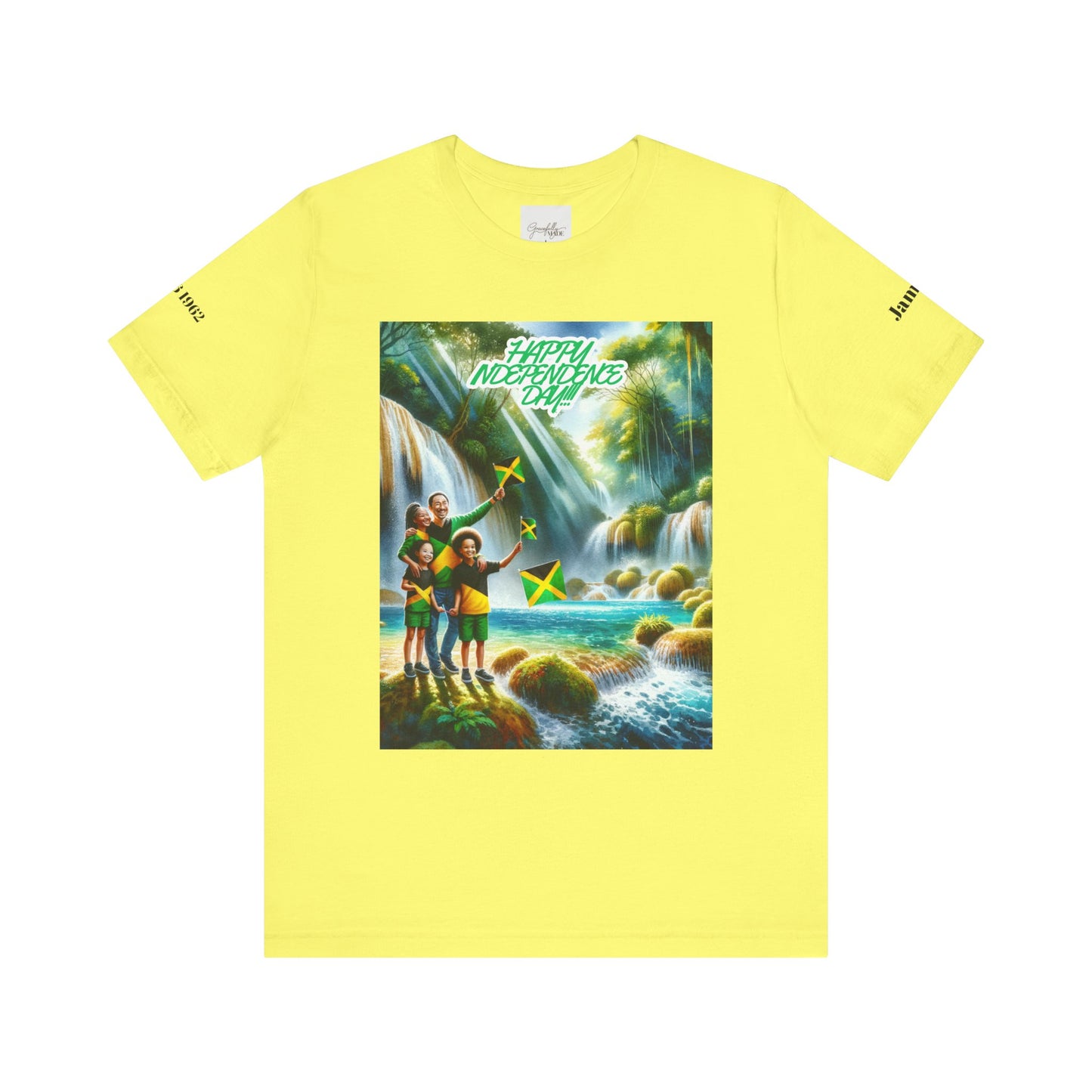 Unisex Jersey Short Sleeve Tee"Jamaica Independence Day Vibes"