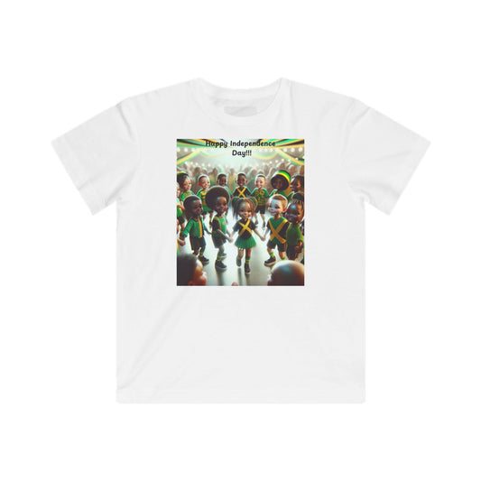 Kids Fine Jersey "Jamaica Independence Day Vibes - Kids T-Shirt"