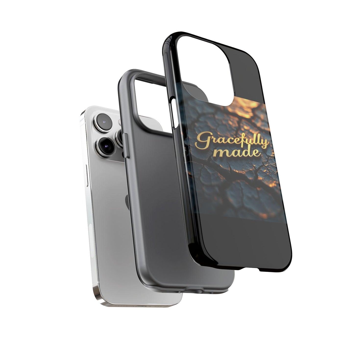 Phone Cases, Gracefully Made Protective Tough Case, Durable Cover for iPhone, Samsung, Google Pixel, Gift for Her, Unique Design Accessory