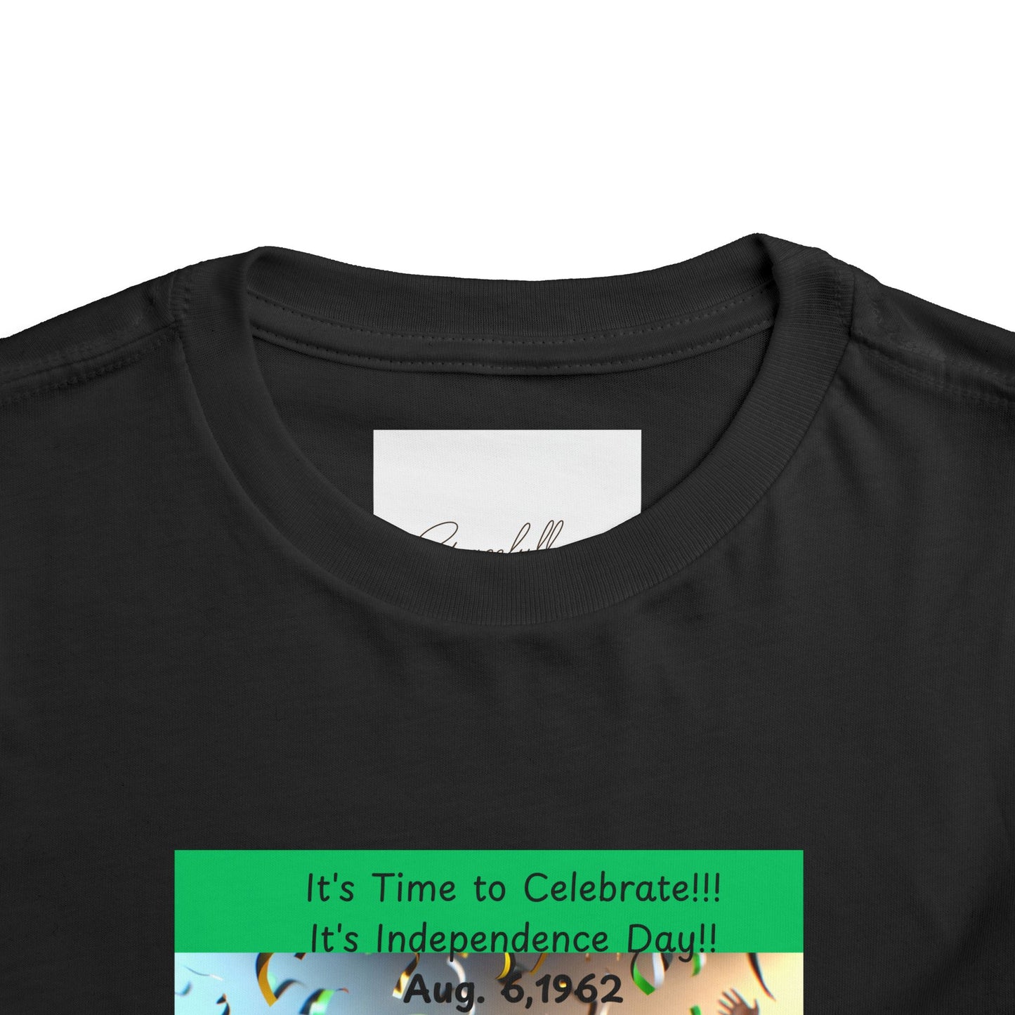 Toddler Short Sleeve "Jamaica Independence Day Vibes - Kids T-Shirt"