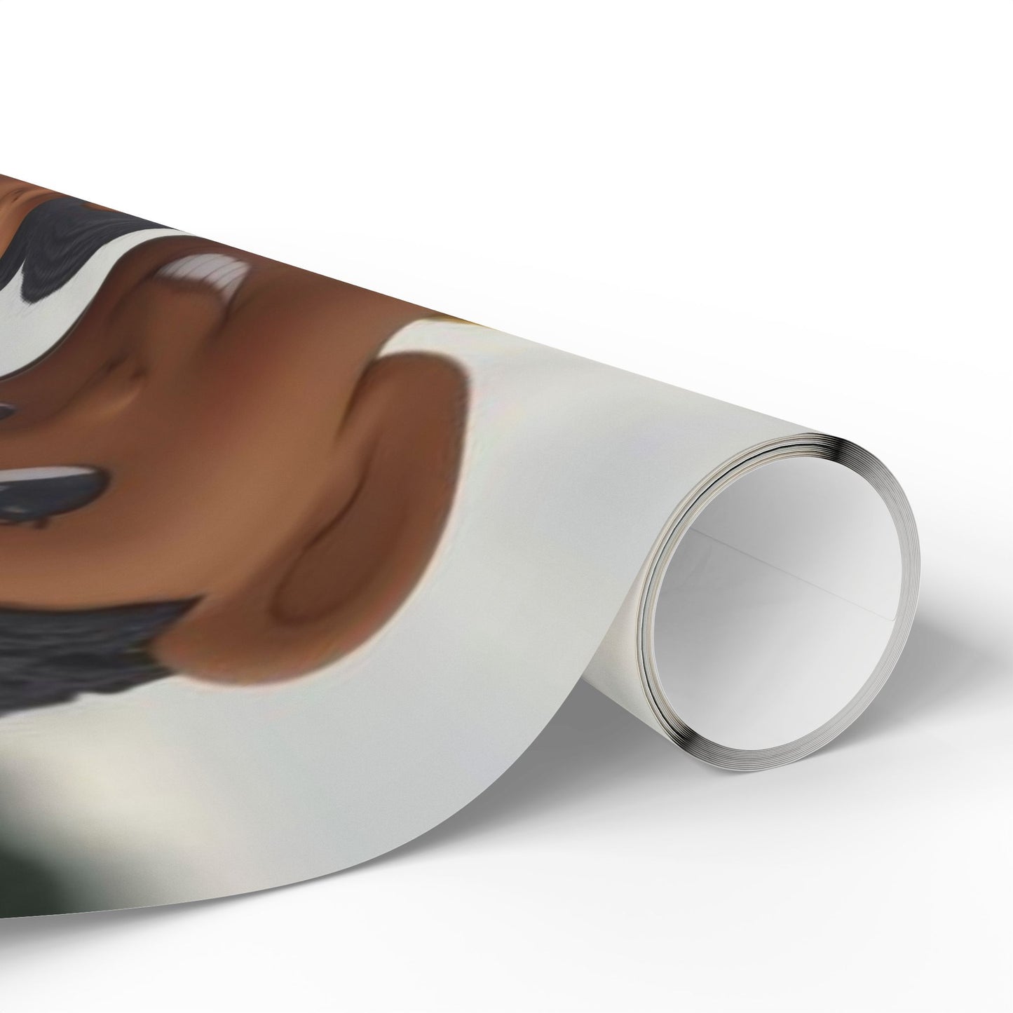 Children sitting in snow Wrapping Papers