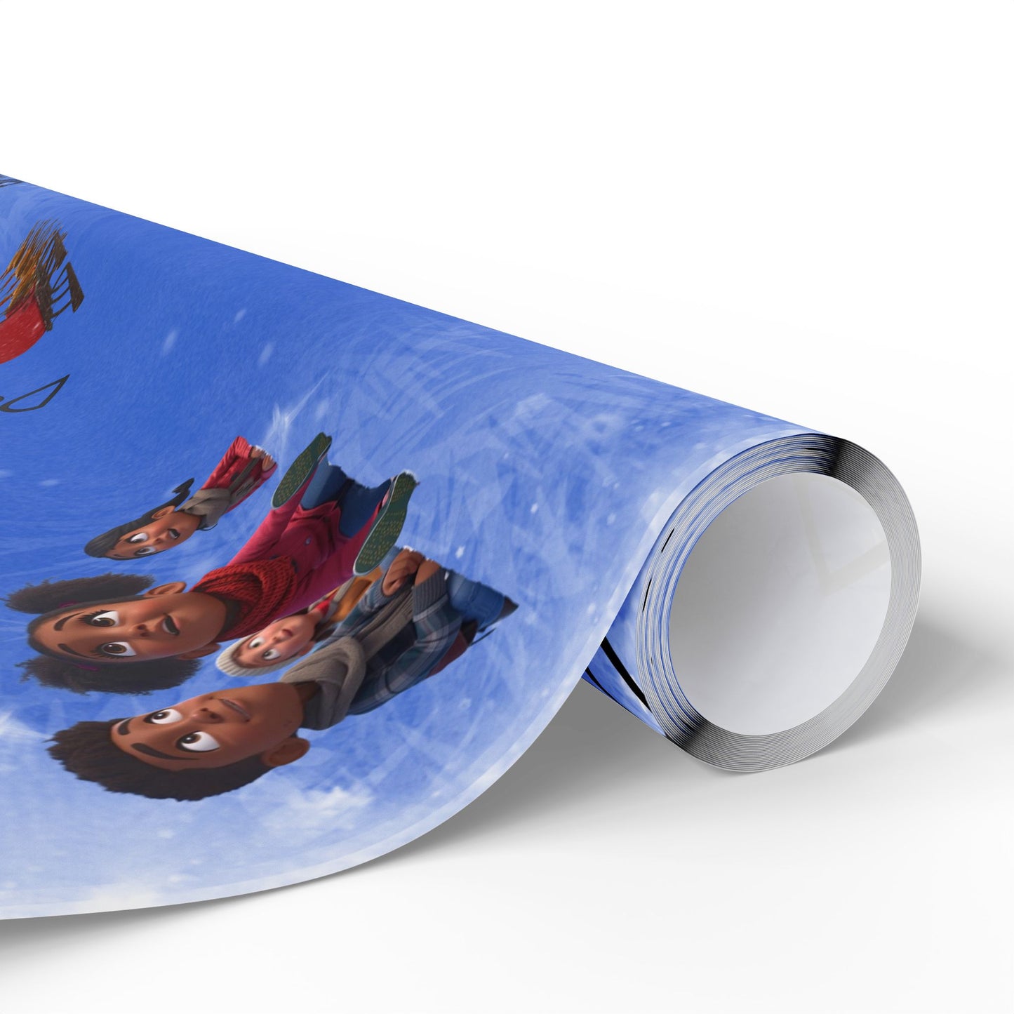 Gift Wrap Sheets, Children Can't Believe It's Santa Design - Holiday Wrapping Paper, Christmas Gift Wrap, Kids Xmas Presents, Festive