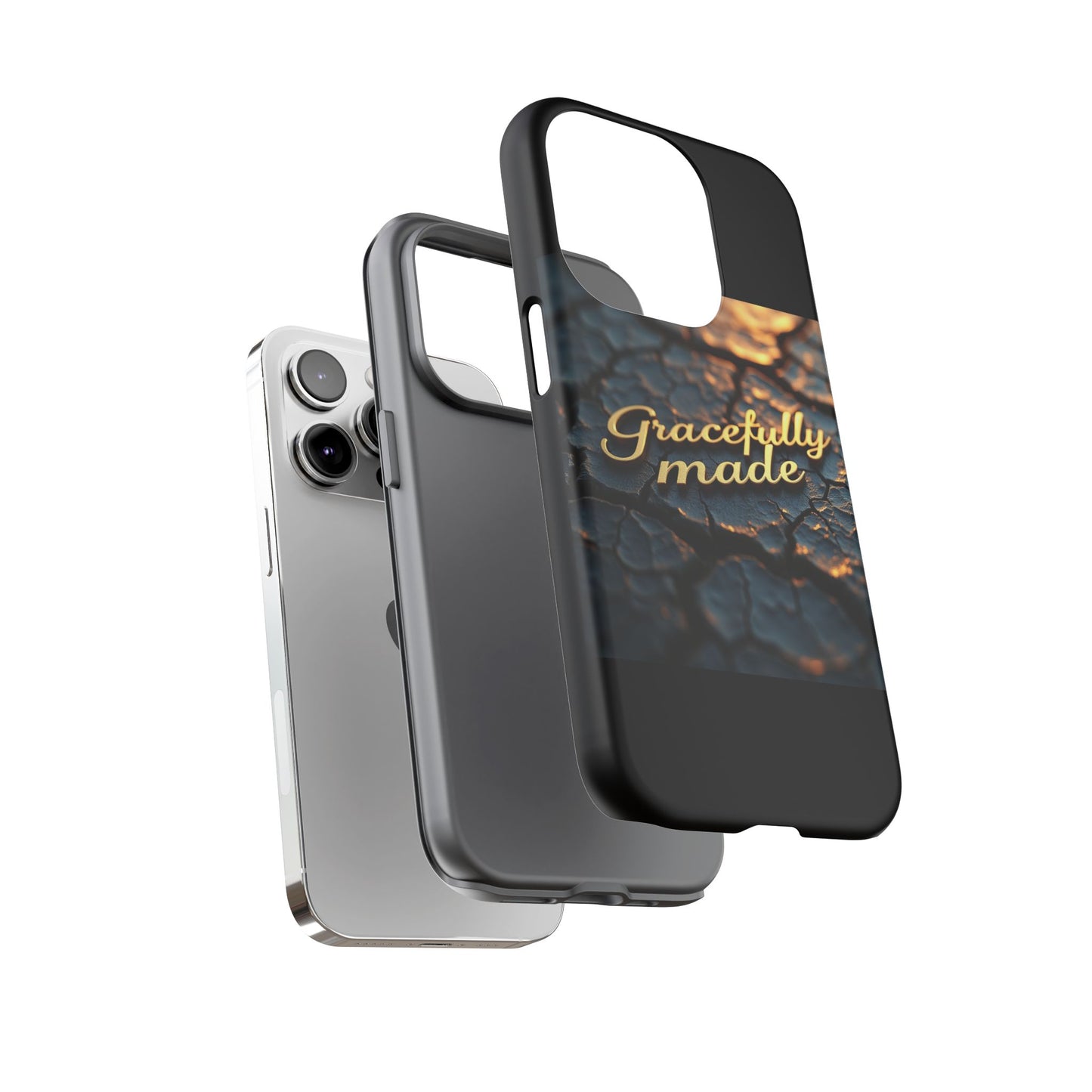 Phone Cases, Gracefully Made Protective Tough Case, Durable Cover for iPhone, Samsung, Google Pixel, Gift for Her, Unique Design Accessory