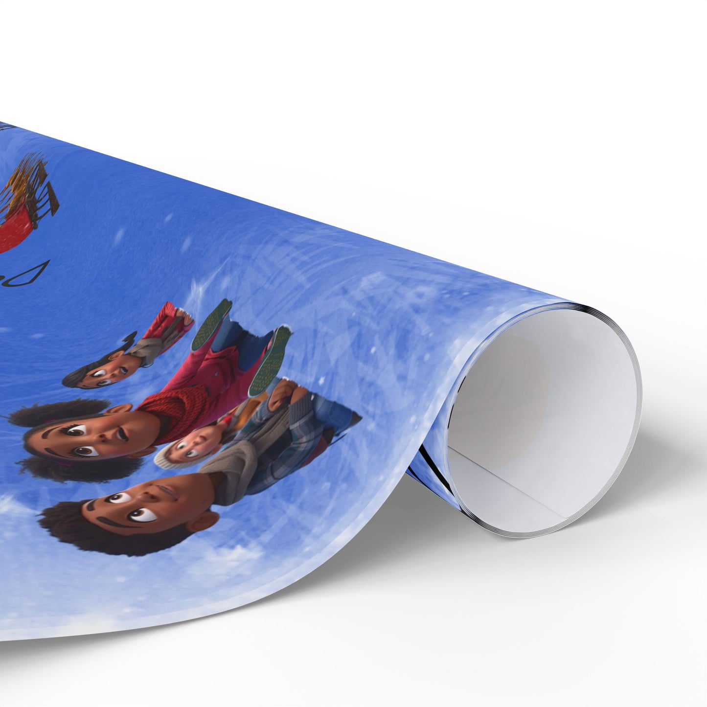 Gift Wrap Sheets, Children Can't Believe It's Santa Design - Holiday Wrapping Paper, Christmas Gift Wrap, Kids Xmas Presents, Festive