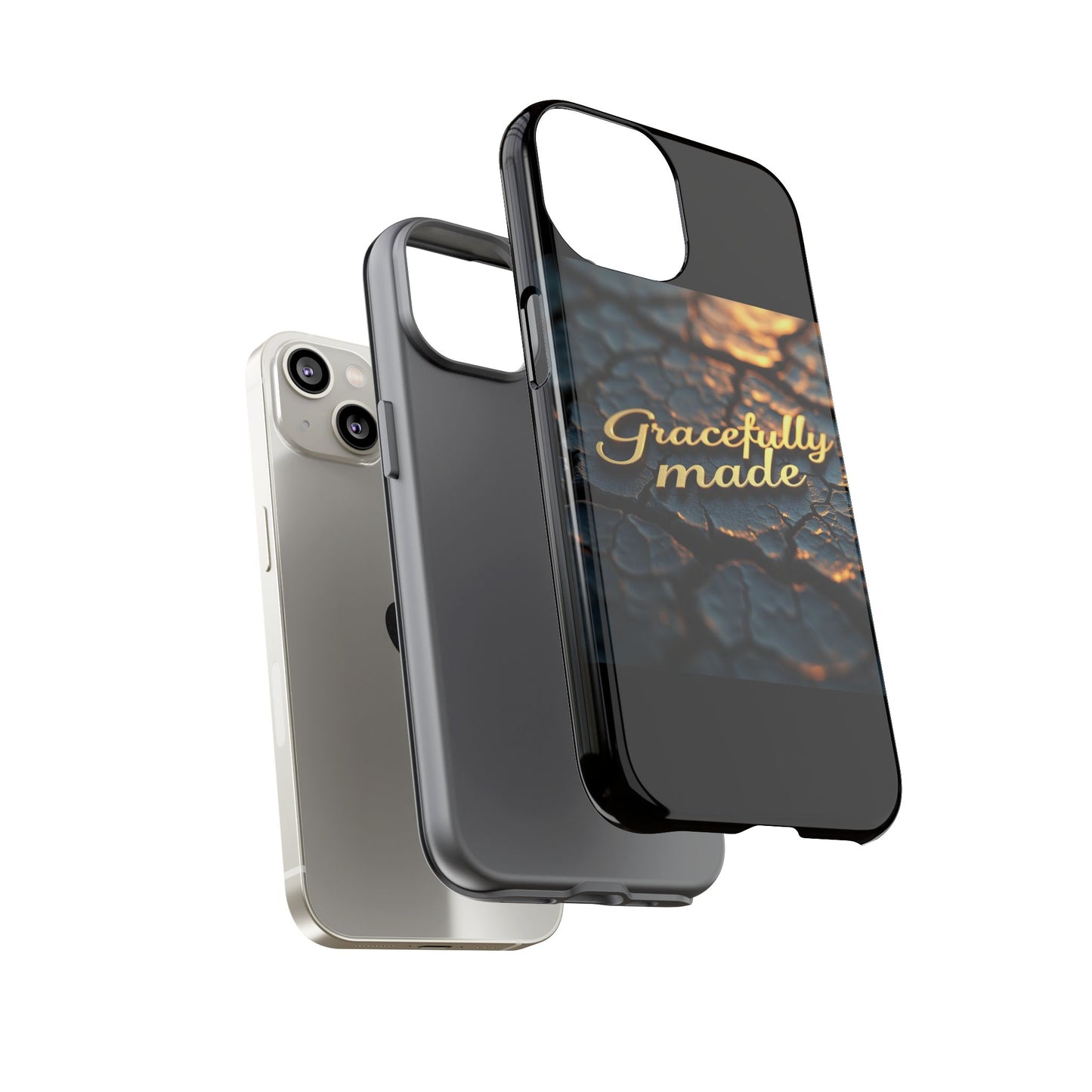 Phone Cases, Gracefully Made Protective Tough Case, Durable Cover for iPhone, Samsung, Google Pixel, Gift for Her, Unique Design Accessory