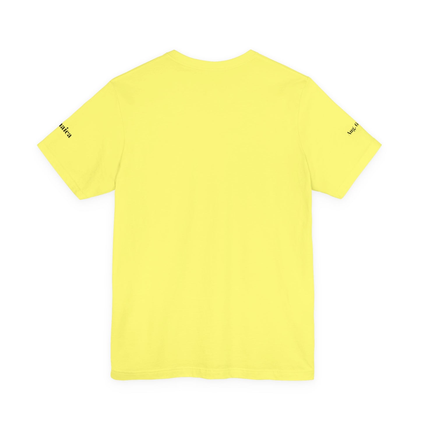 Unisex Jersey Short Sleeve Tee"Jamaica Independence Day Vibes"