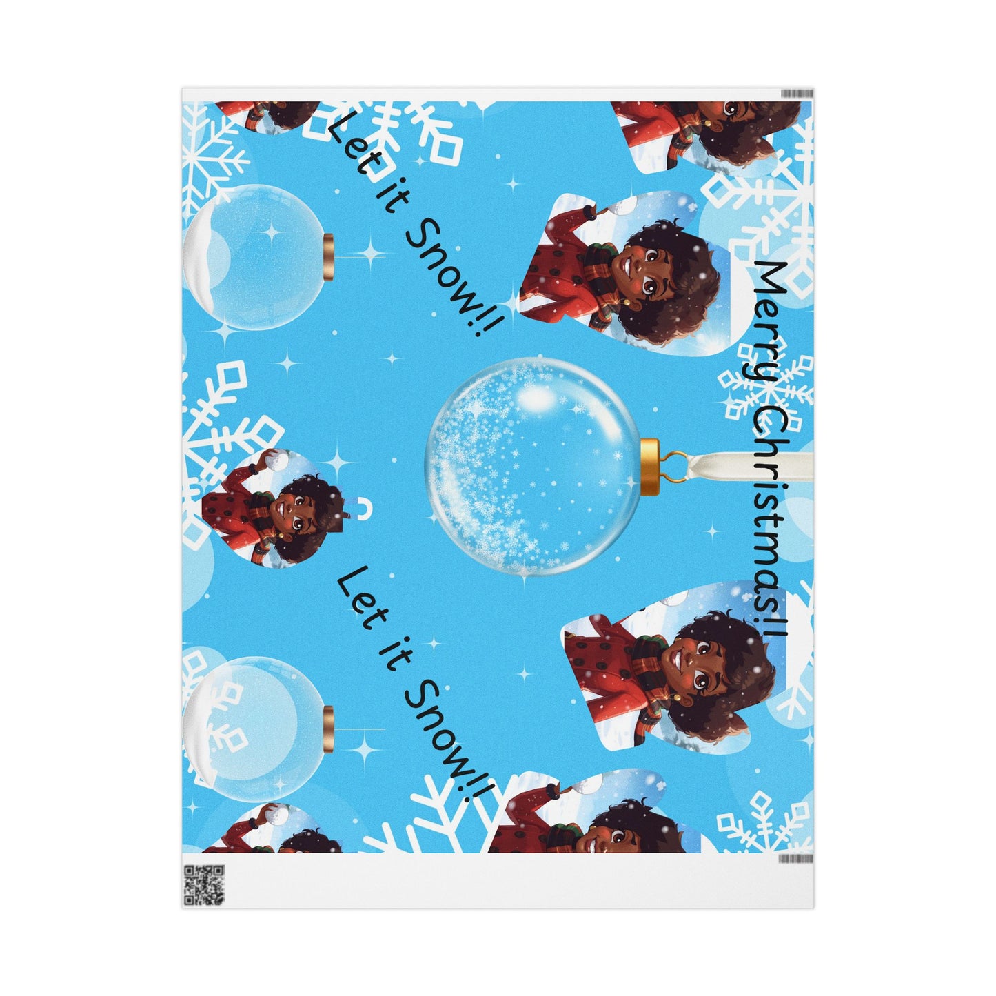 African Christmas Wrapping Paper, Holiday Gift Wrap, Festive Xmas Wrapping Sheets, Ethnic Gift Wrap, Cultural Present Wrap