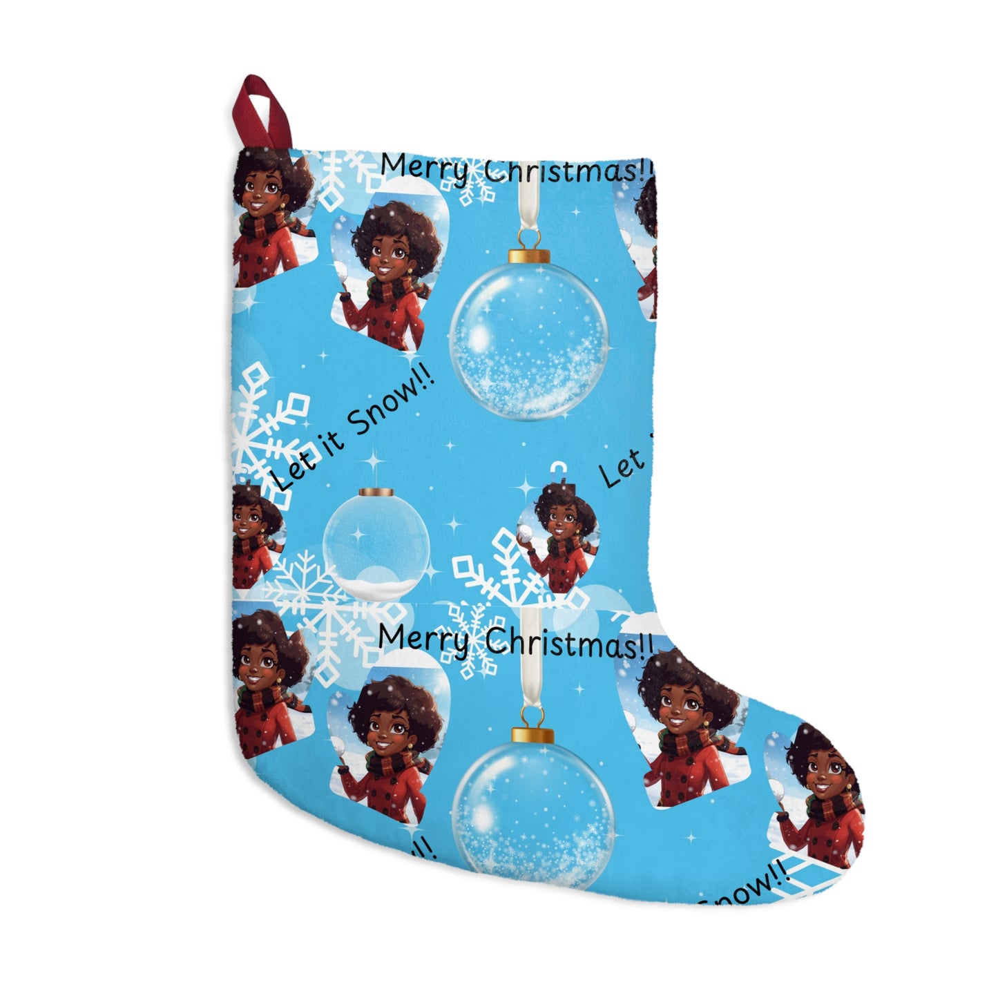 Christmas Stockings, Holiday Decor, Let it Snow Stockings, Christmas Mantel Decor, Festive Fireplace Decor, Winter Home Accent