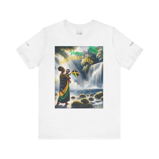 Unisex Jersey "Jamaica Independence Day Celebration - Adult T-Shirt"