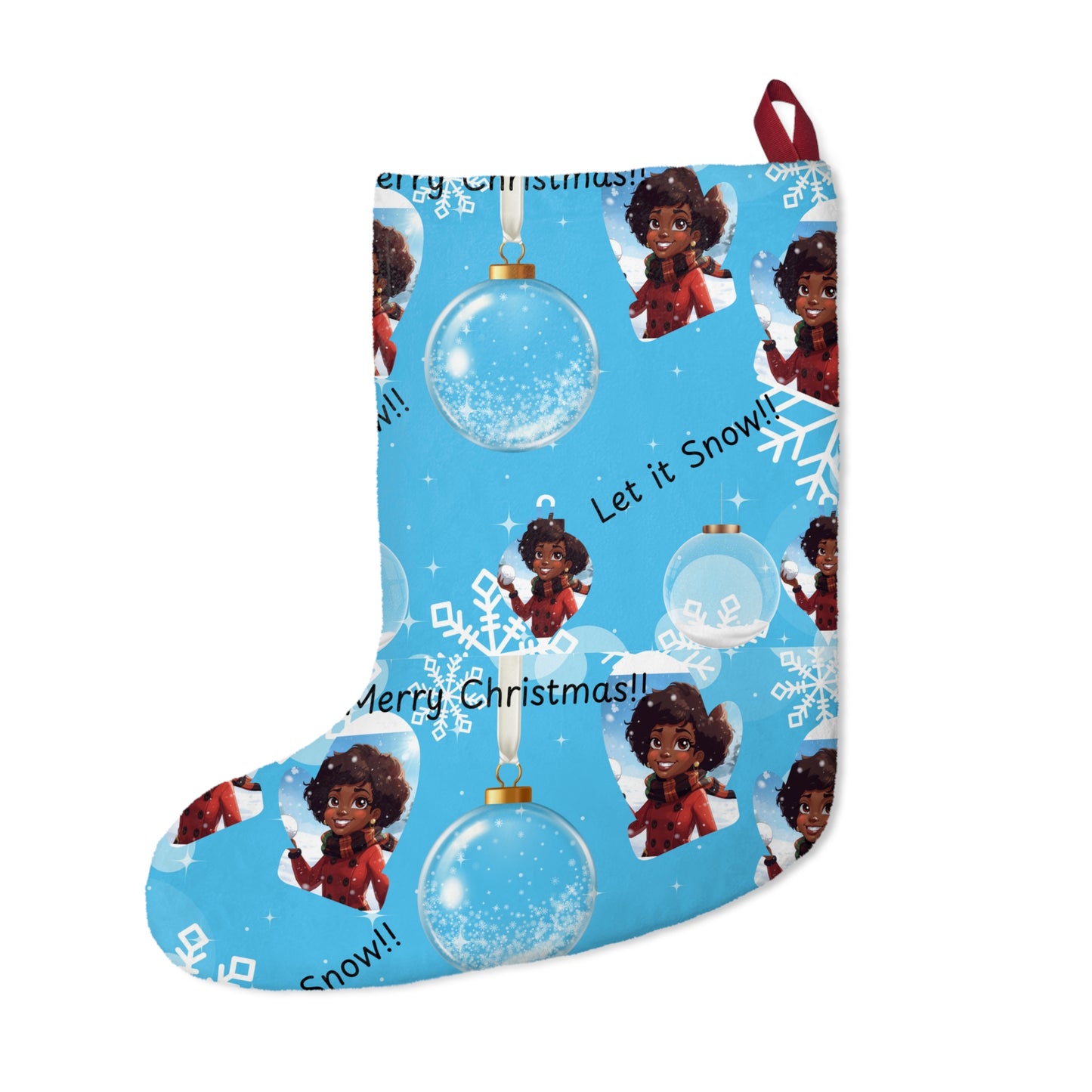 Christmas Stockings, Holiday Decor, Let it Snow Stockings, Christmas Mantel Decor, Festive Fireplace Decor, Winter Home Accent