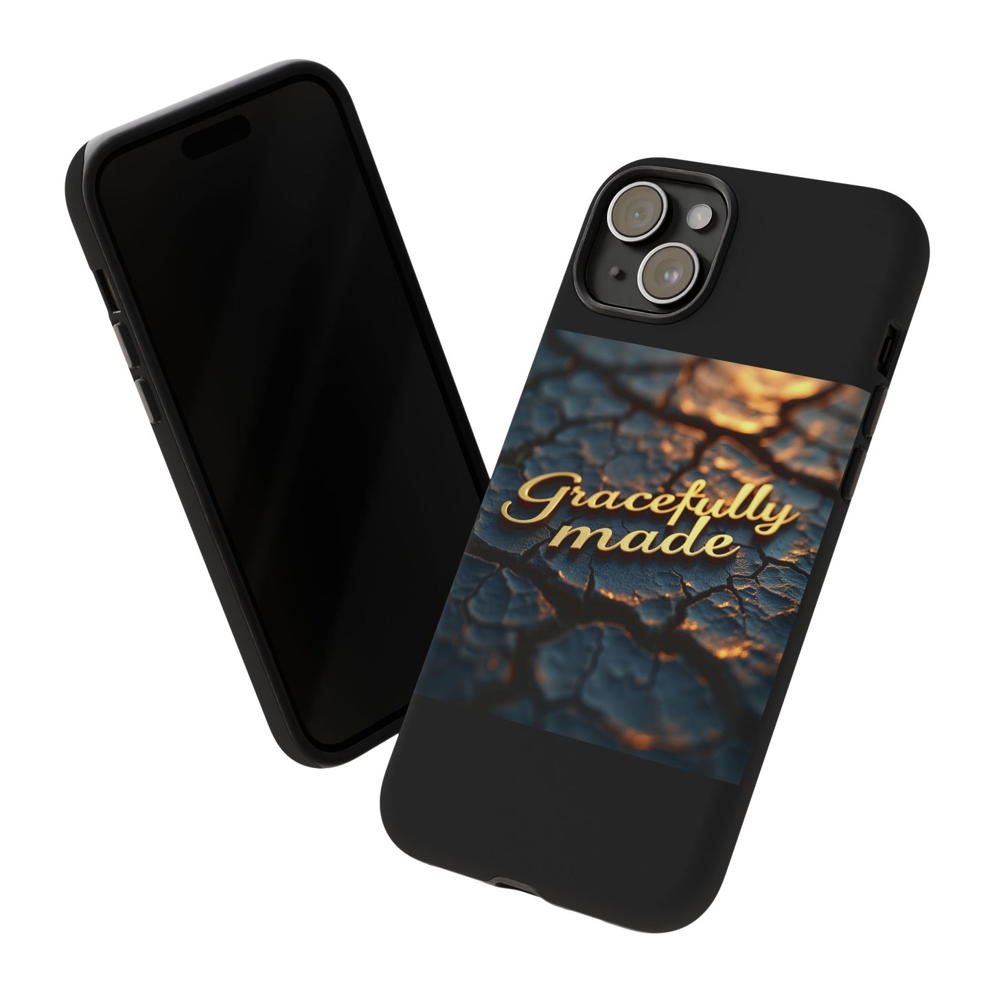 Phone Cases, Gracefully Made Protective Tough Case, Durable Cover for iPhone, Samsung, Google Pixel, Gift for Her, Unique Design Accessory