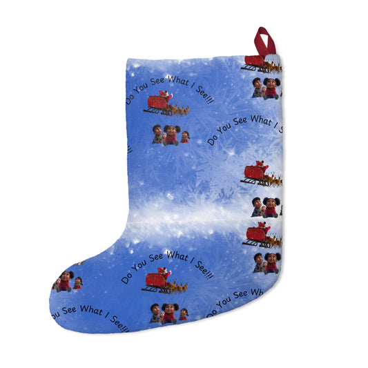 Christmas Stockings, Kids Christmas Decor, Santa Flying, Holiday Stockings, Festive Home Decor, Christmas Gift Idea