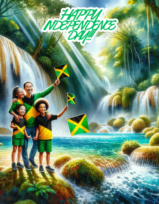 "Jamaica Independence Day Vibes - Kids T-Shirt"